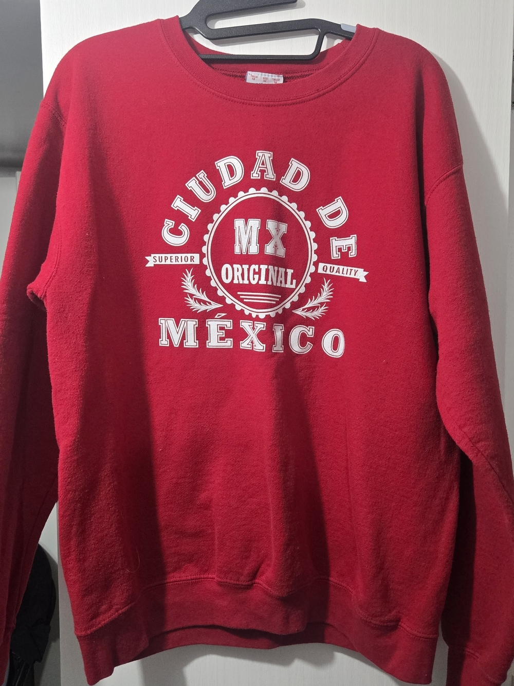 Red MX Original 'Ciudad de México' Crewneck Sweatshirt